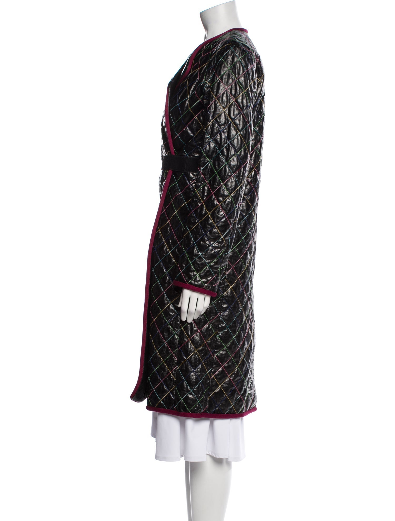 Chanel 2017 Leather Coat